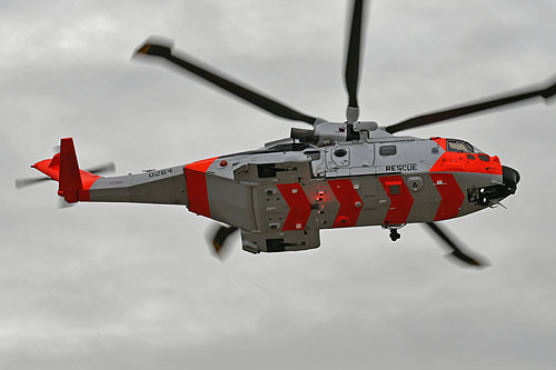 Hélicoptère AW101 SAR QUEEN Norvège (Luftforsvaret)