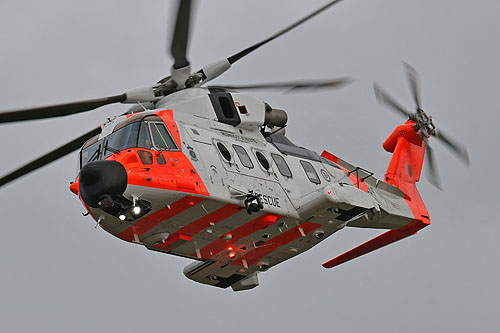 Hélicoptère AW101 SAR QUEEN Norvège (Luftforsvaret)