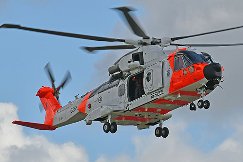 Hélicoptère AW101 SAR QUEEN Norvège (Luftforsvaret)