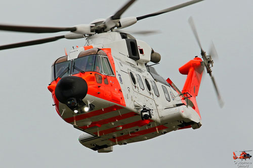 Hélicoptère AW101 SAR QUEEN Norvège (Luftforsvaret)