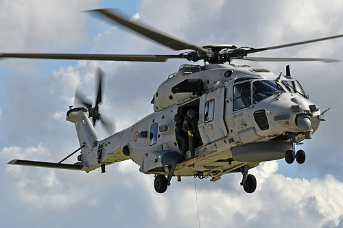 Hélicoptère NH90 Marine belge