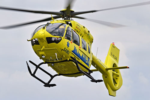 Hélicoptère H145 F-HLAX du SAMU Ile de France
