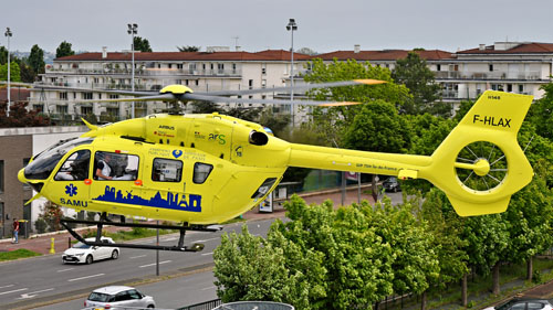 Hélicoptère H145 F-HLAX du SAMU Ile de France