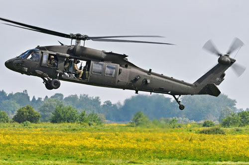 Hélicoptère UH60 Blackhawk US Army 101e Airborne