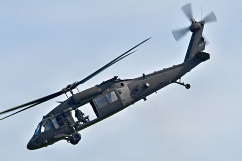 Hélicoptère UH60 Blackhawk US Army 101e Airborne