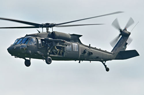 Hélicoptère UH60 Blackhawk US Army 101e Airborne