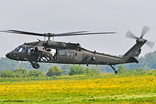 Hélicoptère UH60 Blackhawk US Army 101e Airborne