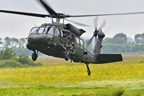 Hélicoptère UH60 Blackhawk US Army 101e Airborne