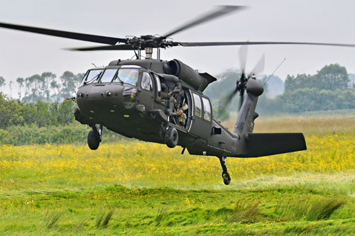 Hélicoptère UH60 Blackhawk US Army 101e Airborne