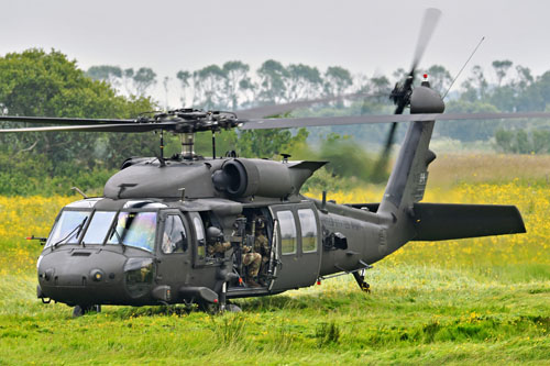 Hélicoptère UH60 Blackhawk US Army 101e Airborne