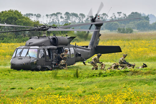 Hélicoptère UH60 Blackhawk US Army 101e Airborne