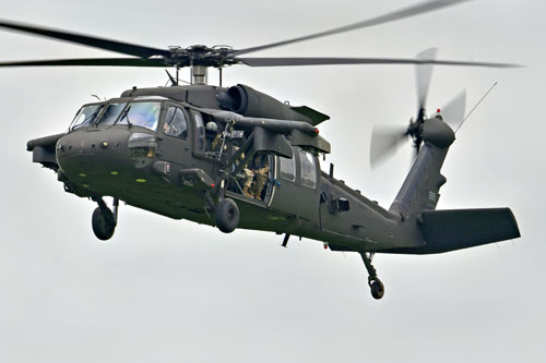 Hélicoptère UH60 Blackhawk US Army 101e Airborne