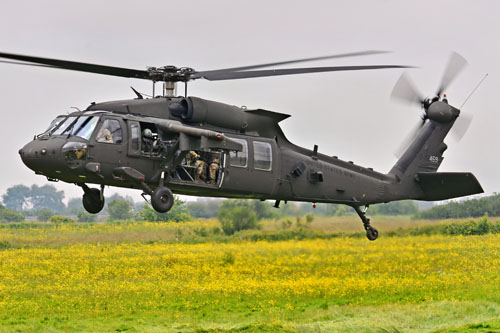 Hélicoptère UH60 Blackhawk US Army 101e Airborne