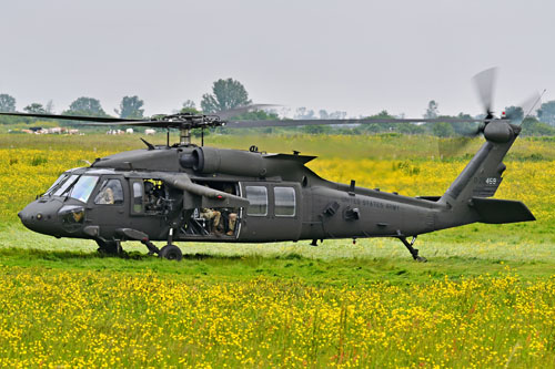 Hélicoptère UH60 Blackhawk US Army 101e Airborne