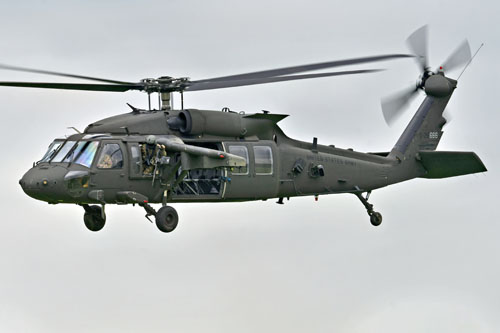 Hélicoptère UH60 Blackhawk US Army 101e Airborne