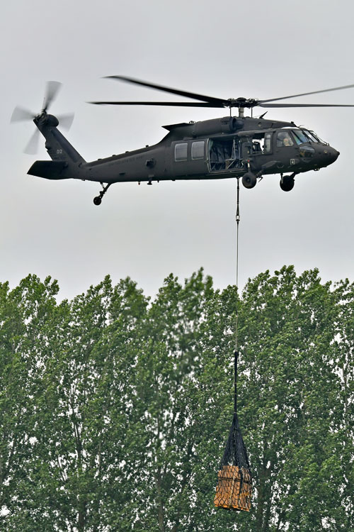 Hélicoptère UH60 Blackhawk US Army 101e Airborne