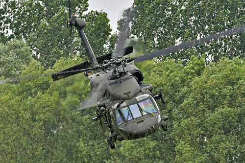 Hélicoptère UH60 Blackhawk US Army 101e Airborne