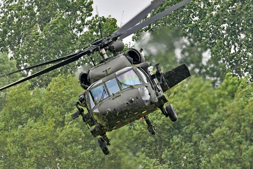 Hélicoptère UH60 Blackhawk US Army 101e Airborne