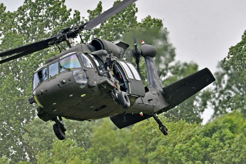 Hélicoptère UH60 Blackhawk US Army 101e Airborne