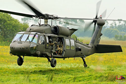 Hélicoptère UH60 Blackhawk US Army 101e Airborne