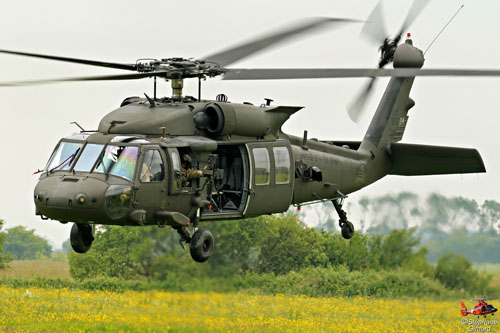 Hélicoptère UH60 Blackhawk US Army 101e Airborne