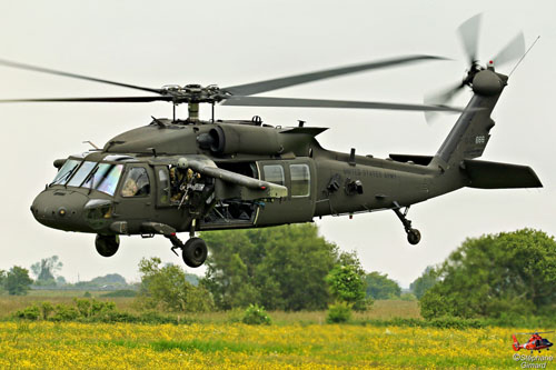 Hélicoptère UH60 Blackhawk US Army 101e Airborne