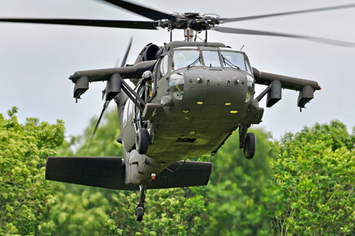 Hélicoptère UH60 Blackhawk US Army 101e Airborne