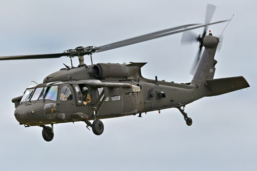 Hélicoptère UH60 Blackhawk US Army 101e Airborne