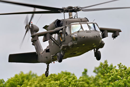 Hélicoptère UH60 Blackhawk US Army 101e Airborne