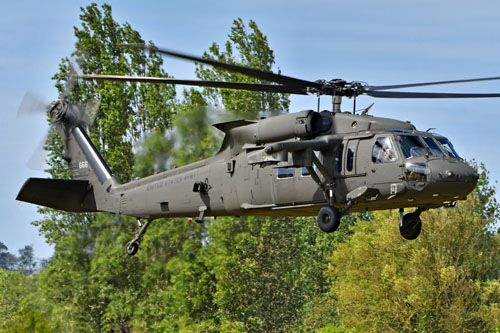 Hélicoptère UH60 Blackhawk US Army 101e Airborne