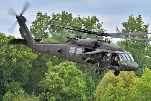 Hélicoptère UH60 Blackhawk US Army 101e Airborne