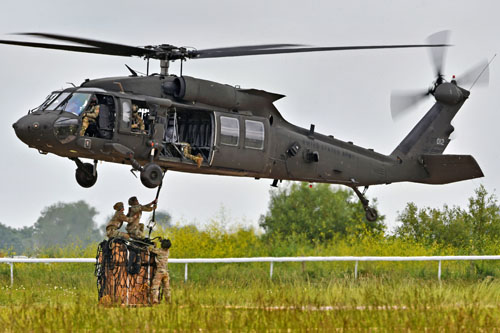 Hélicoptère UH60 Blackhawk US Army 101e Airborne