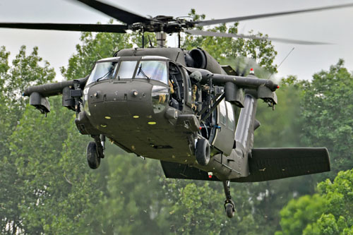 Hélicoptère UH60 Blackhawk US Army 101e Airborne