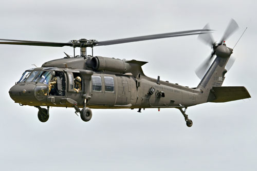 Hélicoptère UH60 Blackhawk US Army 101e Airborne