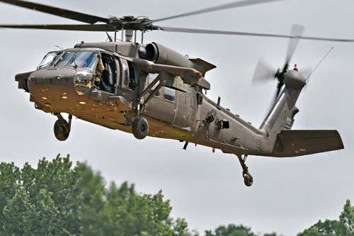 Hélicoptère UH60 Blackhawk US Army 101e Airborne