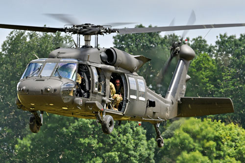 Hélicoptère UH60 Blackhawk US Army 101e Airborne