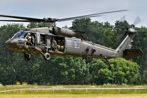 Hélicoptère UH60 Blackhawk US Army 101e Airborne