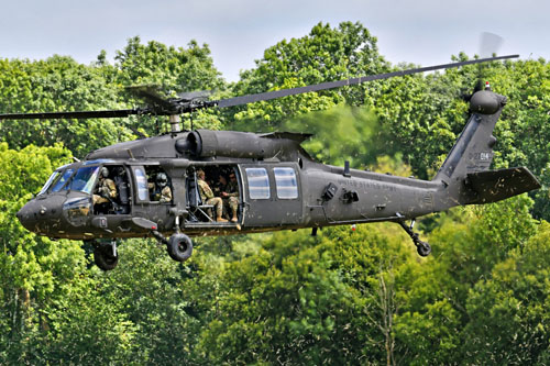 Hélicoptère UH60 Blackhawk US Army 101e Airborne