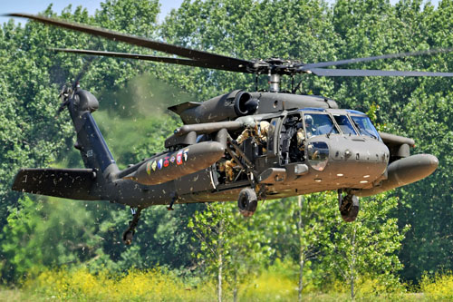 Hélicoptère UH60 Blackhawk US Army 101e Airborne