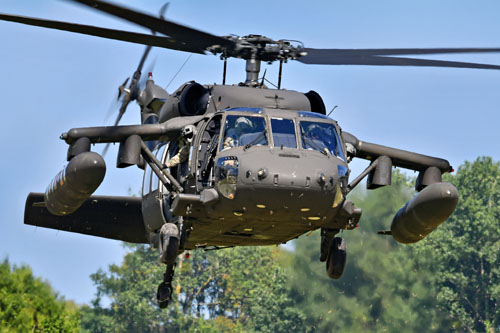 Hélicoptère UH60 Blackhawk US Army 101e Airborne