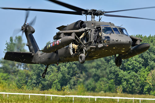 Hélicoptère UH60 Blackhawk US Army 101e Airborne