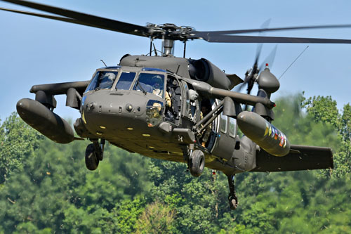 Hélicoptère UH60 Blackhawk US Army 101e Airborne