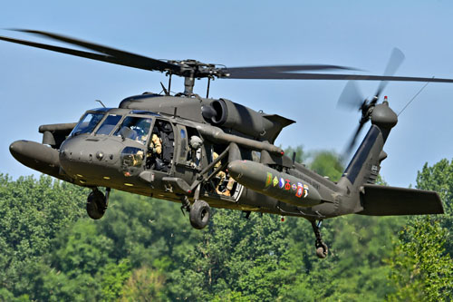 Hélicoptère UH60 Blackhawk US Army 101e Airborne