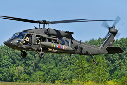 Hélicoptère UH60 Blackhawk US Army 101e Airborne