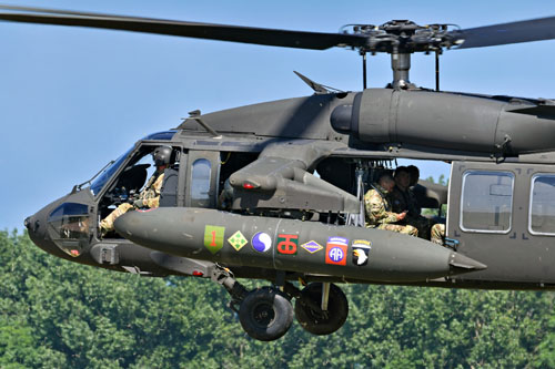 Hélicoptère UH60 Blackhawk US Army 101e Airborne