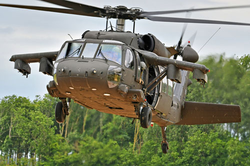 Hélicoptère UH60 Blackhawk US Army 101e Airborne