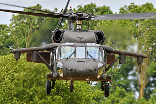 Hélicoptère UH60 Blackhawk US Army 101e Airborne