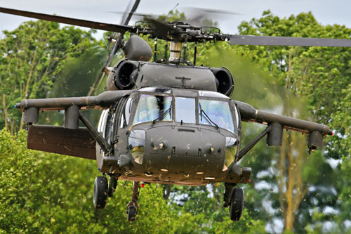 Hélicoptère UH60 Blackhawk US Army 101e Airborne