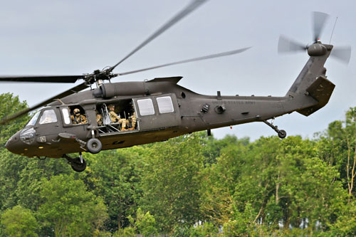 Hélicoptère UH60 Blackhawk US Army 101e Airborne