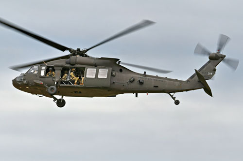 Hélicoptère UH60 Blackhawk US Army 101e Airborne